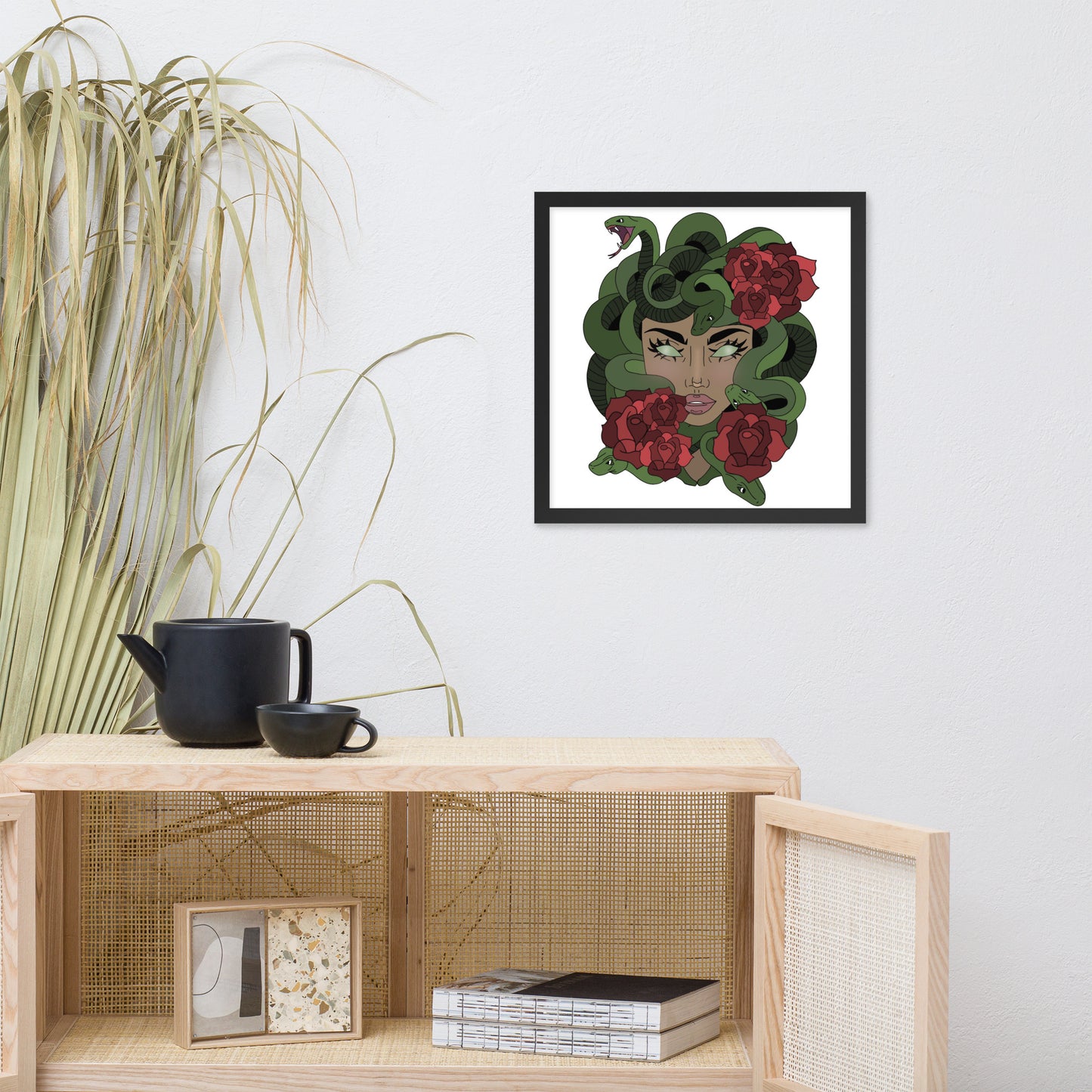 Medusa Framed poster