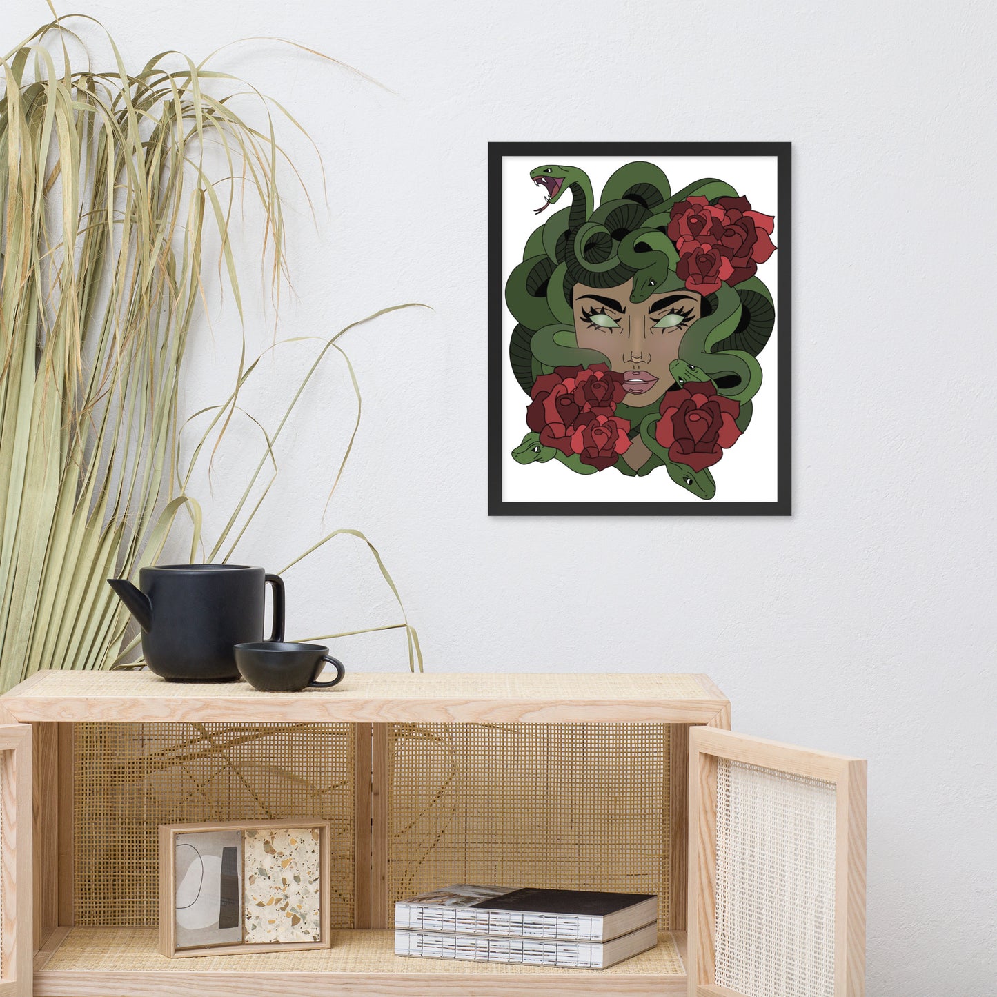 Medusa Framed poster