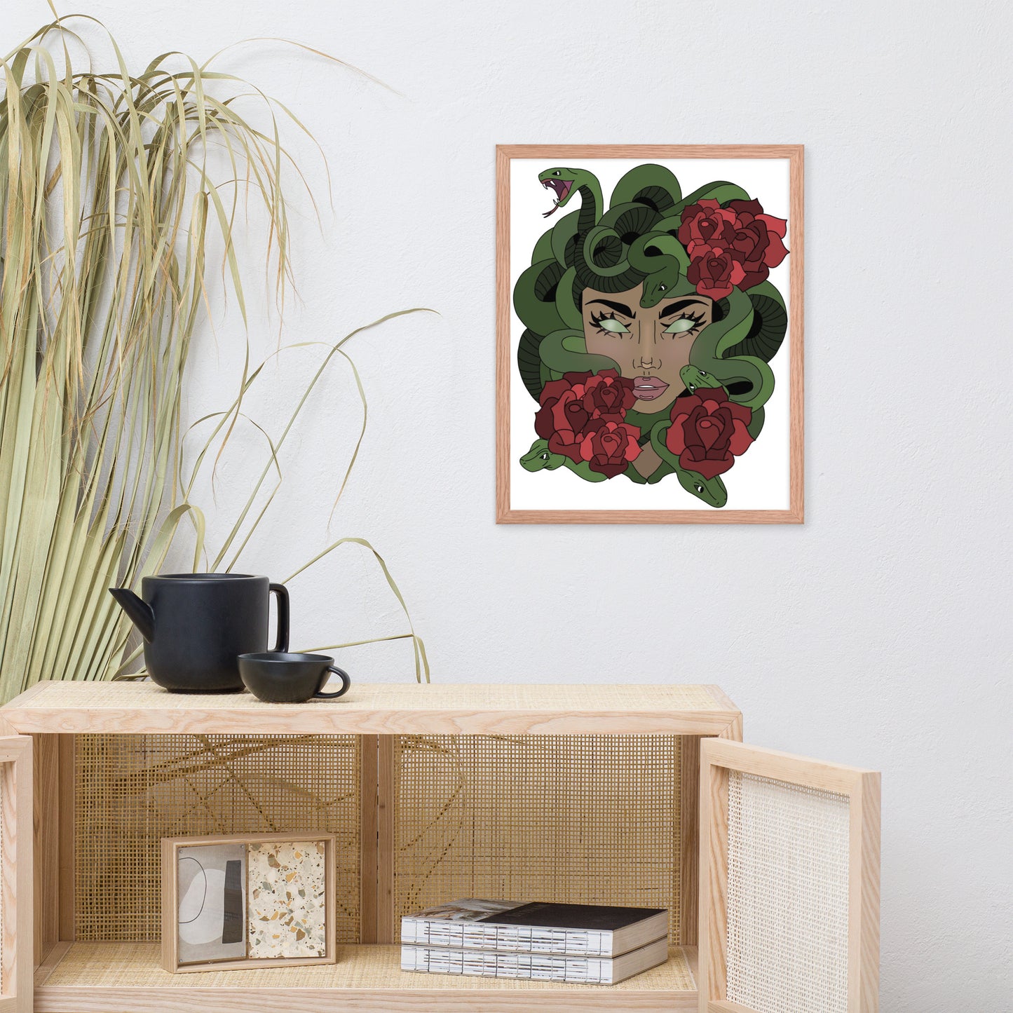 Medusa Framed poster