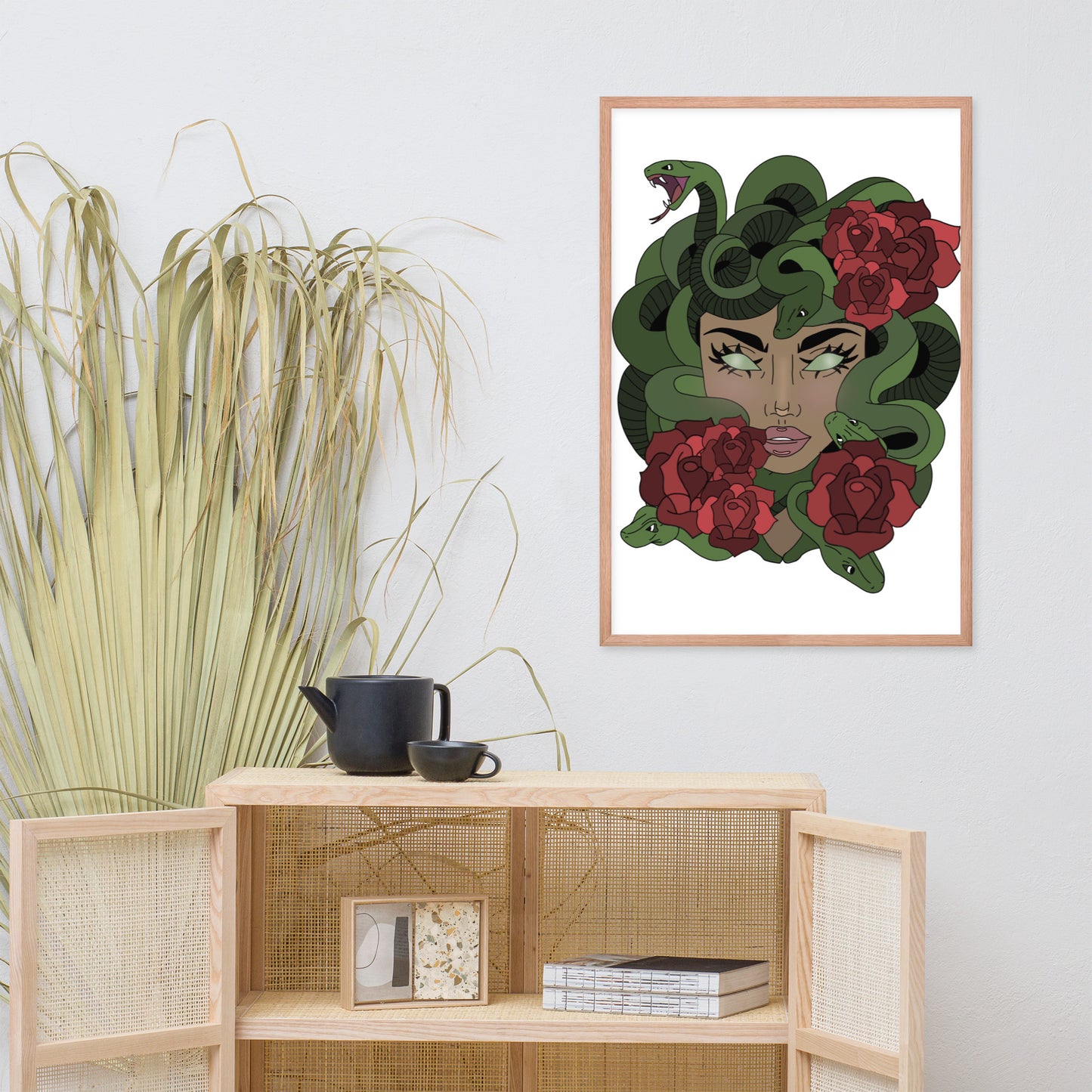 Medusa Framed poster