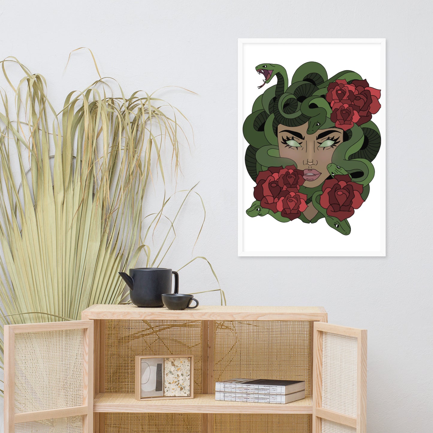 Medusa Framed poster