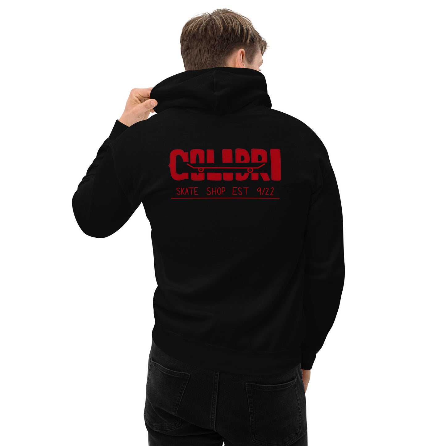 Red Wheel Hoodie