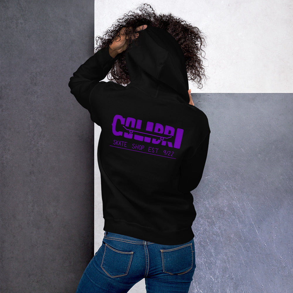 Purple Wheel Hoodie