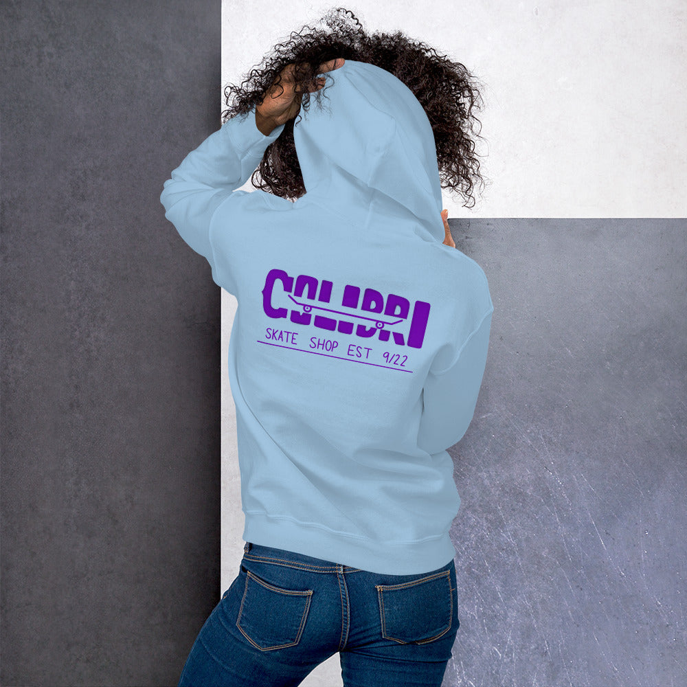 Purple Wheel Hoodie