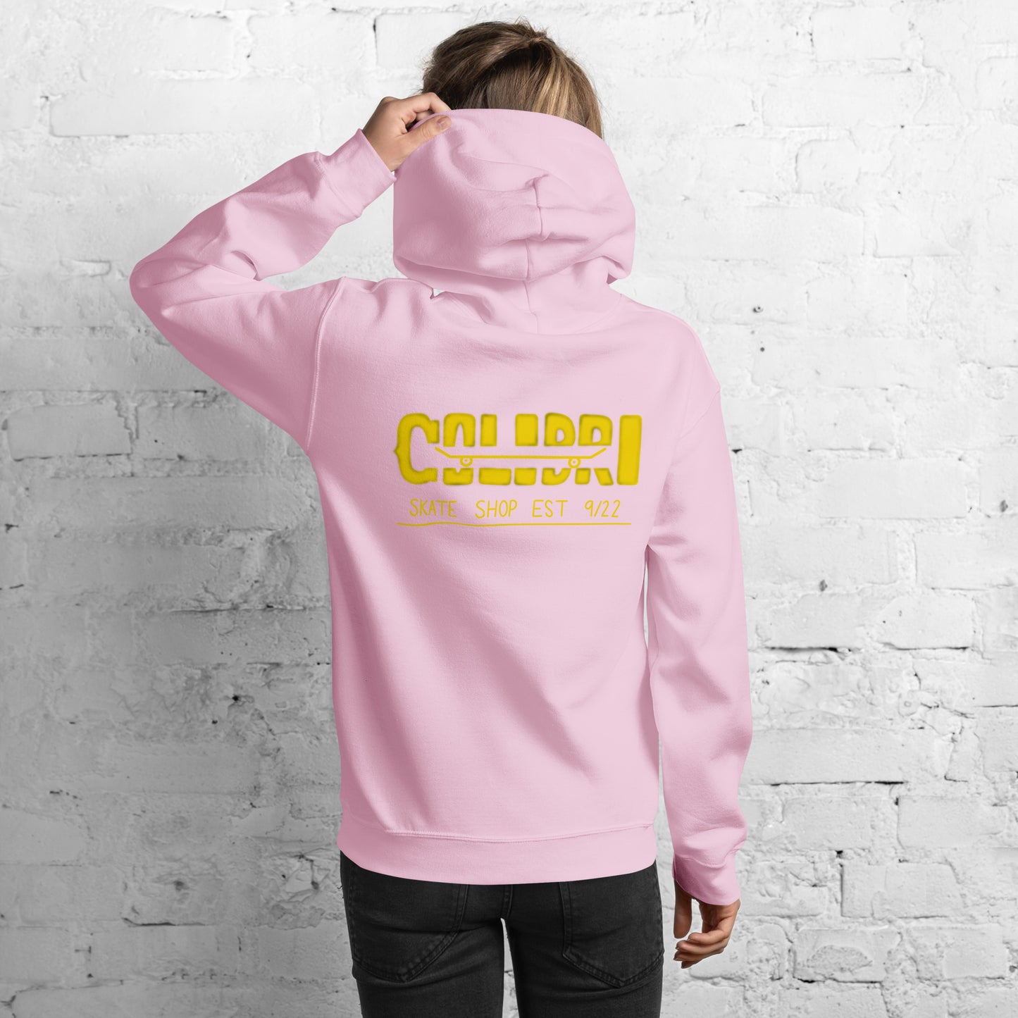 Yellow Wheel Hoodie