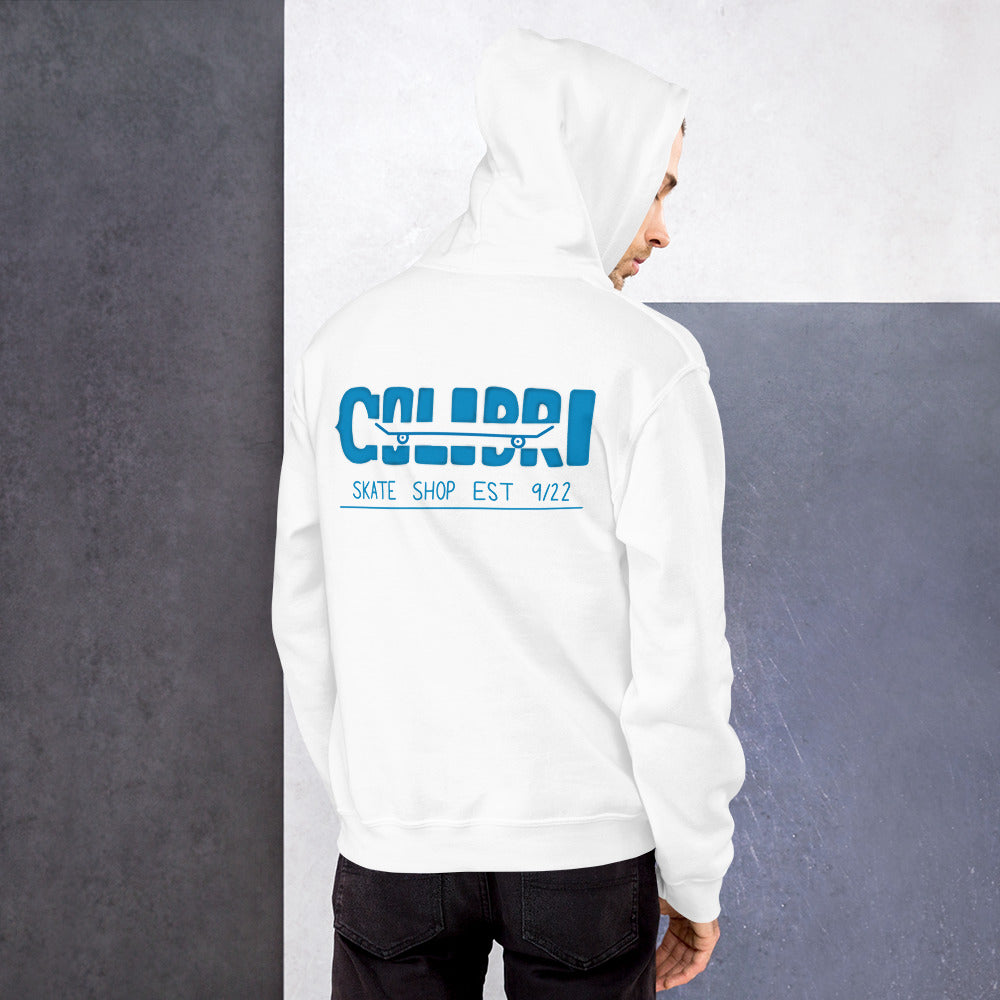 Blue Wheel Hoodie