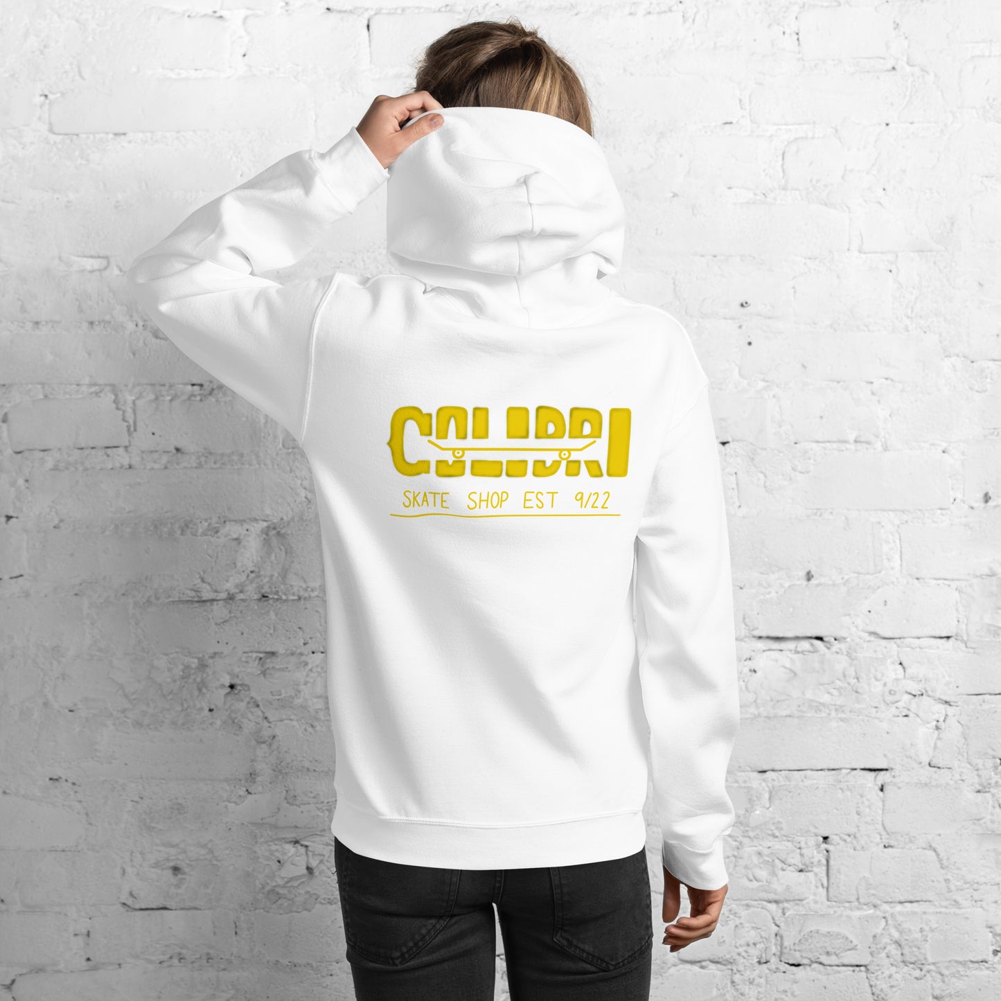 Yellow Wheel Hoodie