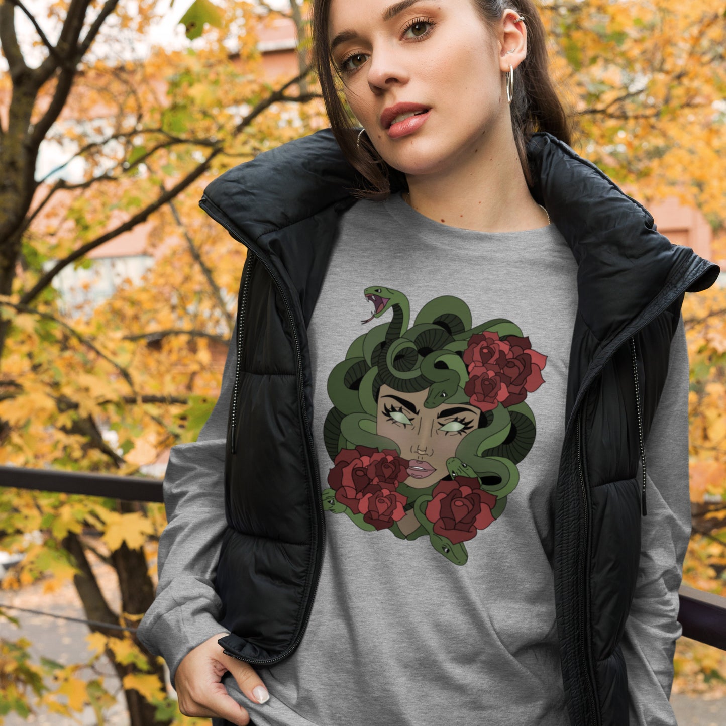 Medusa Long Sleeve Tee