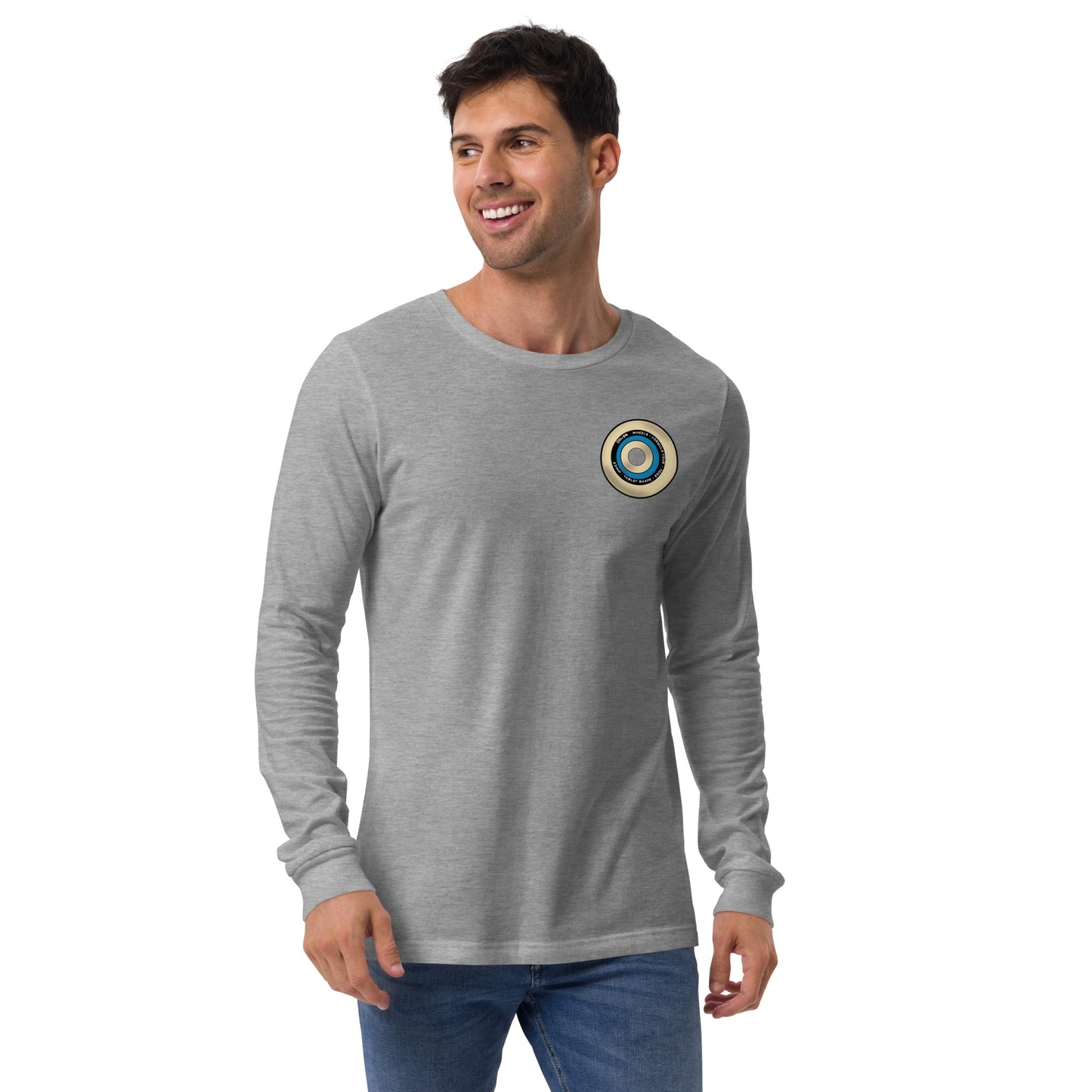 Blue Wheel Long Sleeve Tee