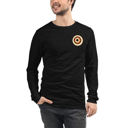 Orange Wheel Long Sleeve Tee