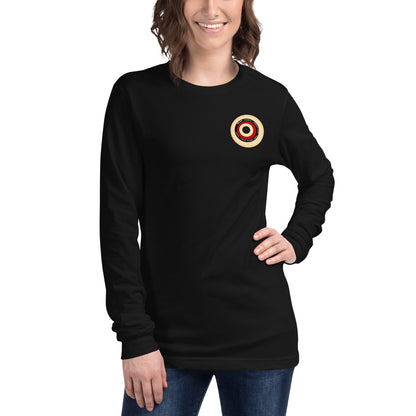 Red Wheel Long Sleeve Tee