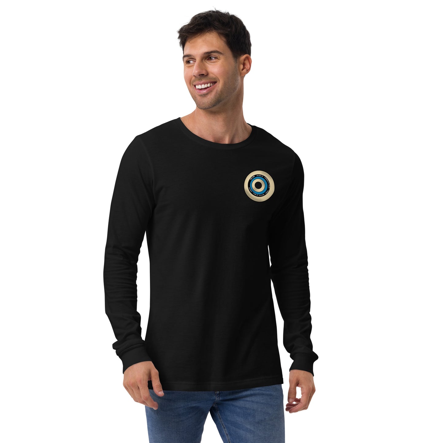 Blue Wheel Long Sleeve Tee