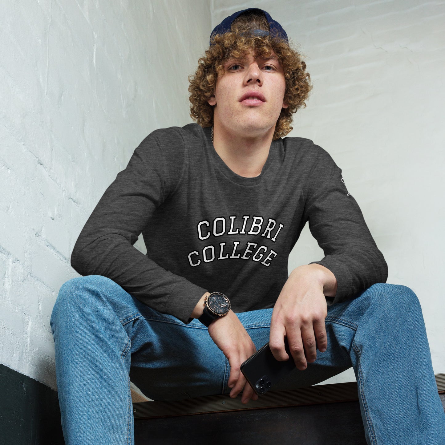 College Long Sleeve Tee