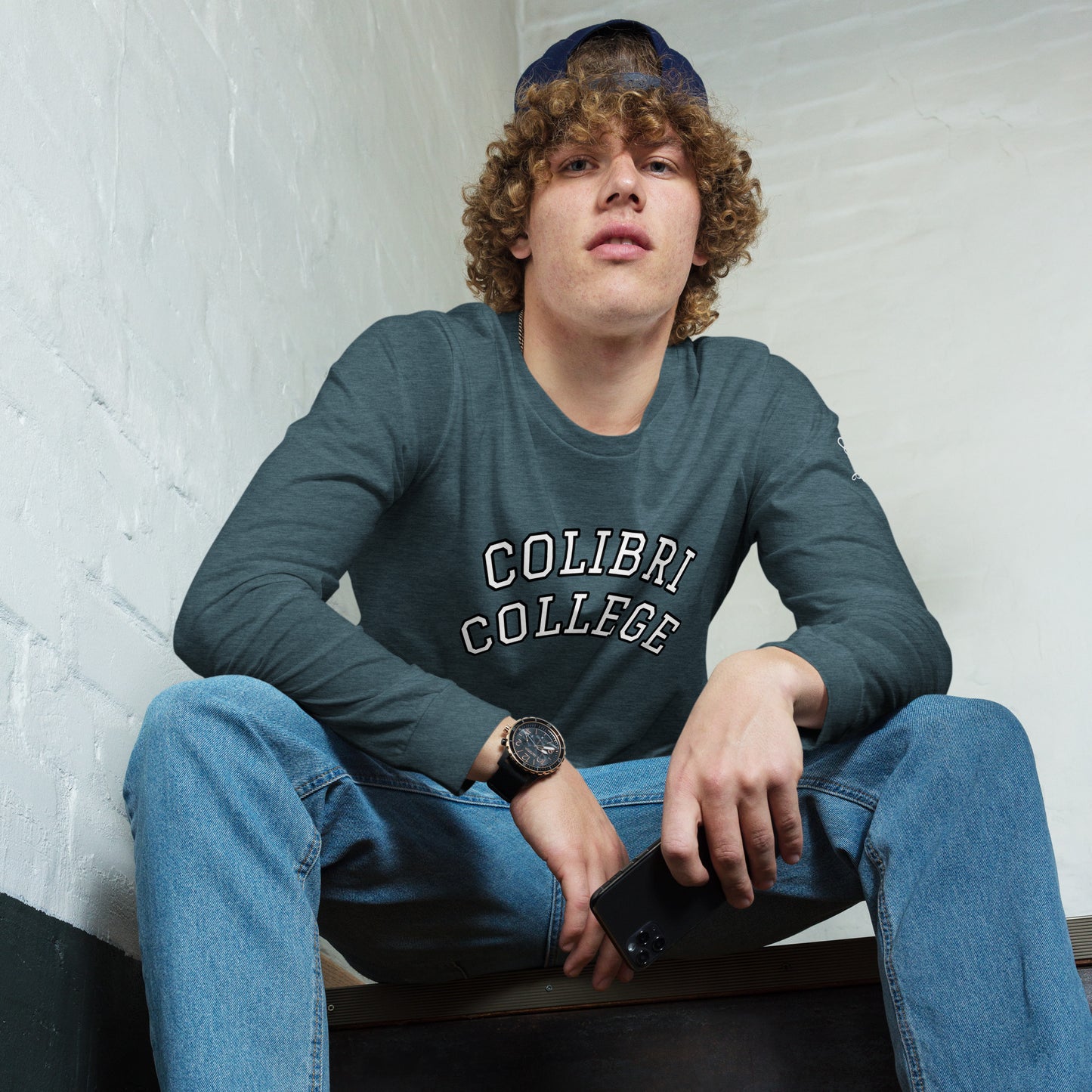 College Long Sleeve Tee