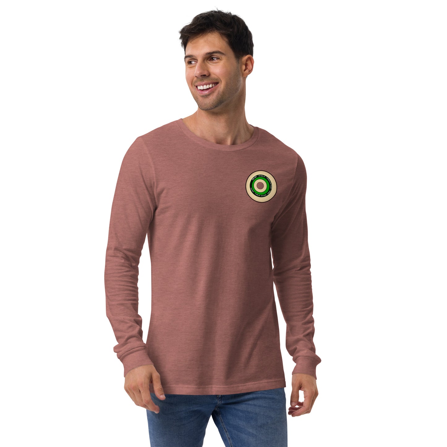 Green Wheel Long Sleeve Tee