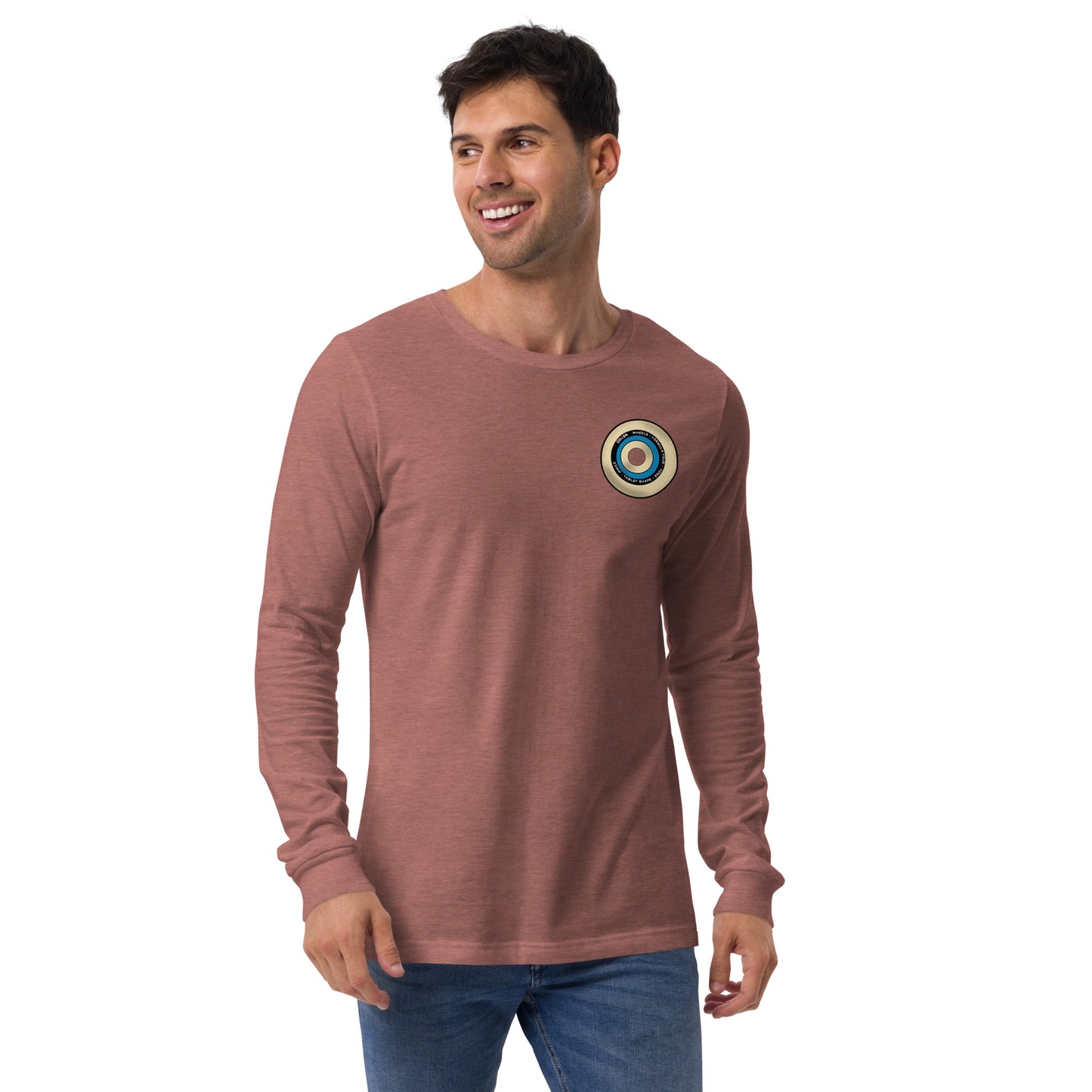 Blue Wheel Long Sleeve Tee