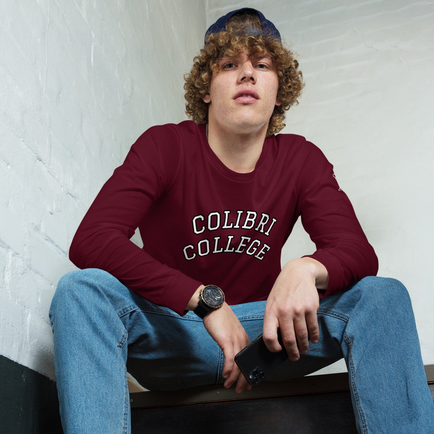 College Long Sleeve Tee