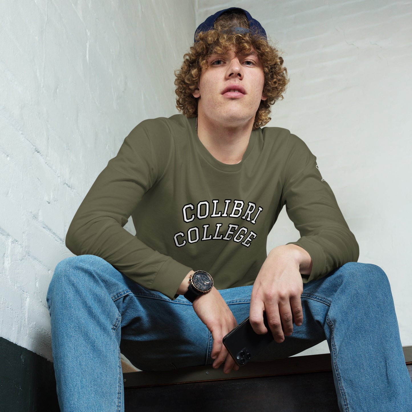 College Long Sleeve Tee