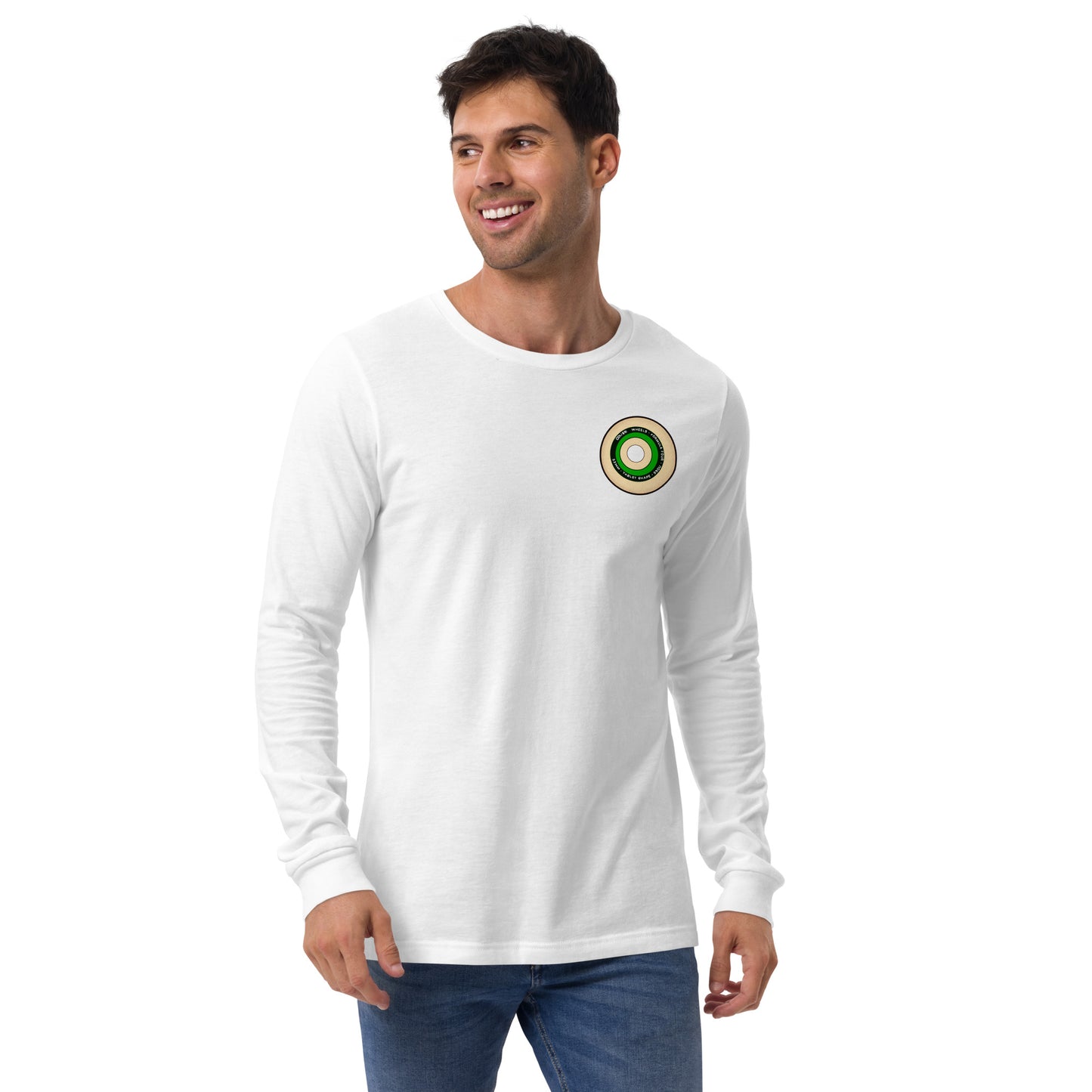 Green Wheel Long Sleeve Tee