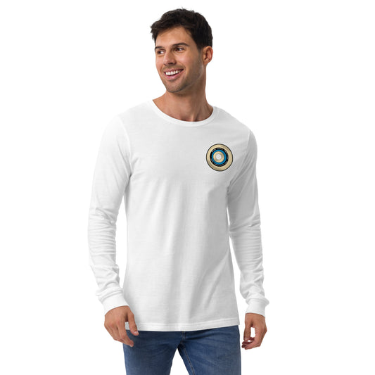 Blue Wheel Long Sleeve Tee