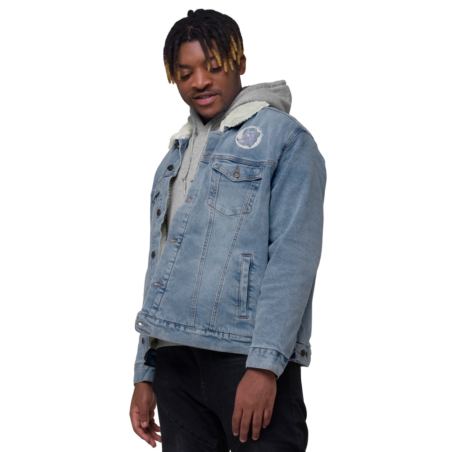 Denim Sherpa Jacket