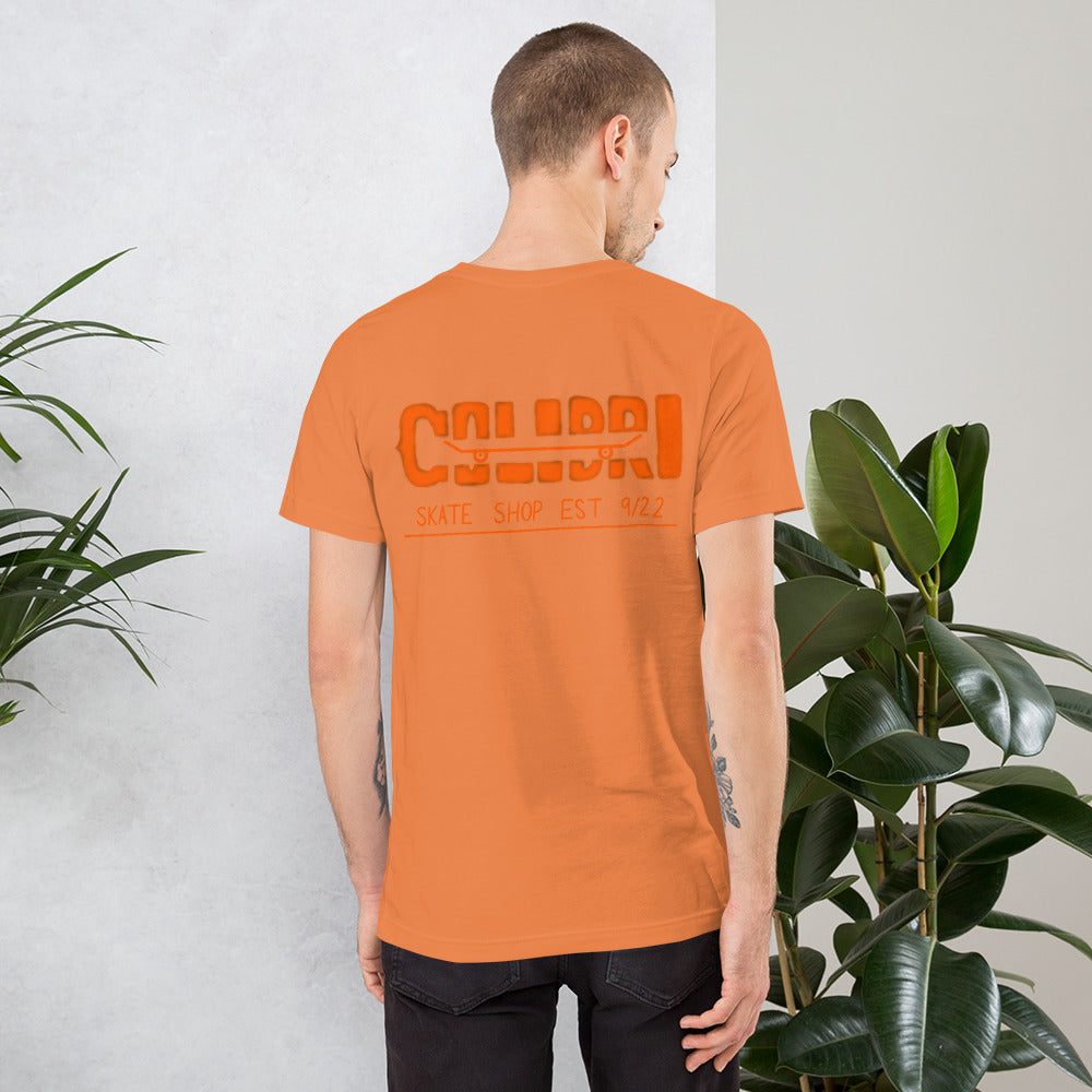 Orange Wheel Tee