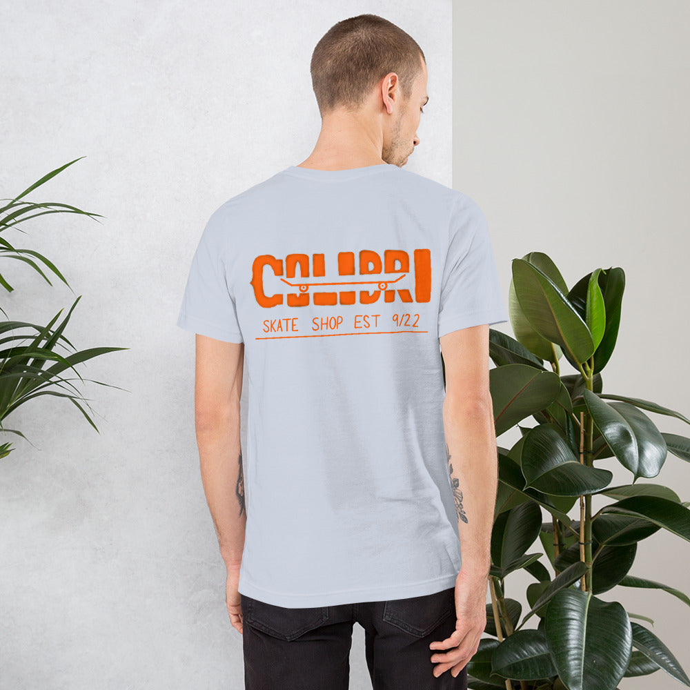 Orange Wheel Tee