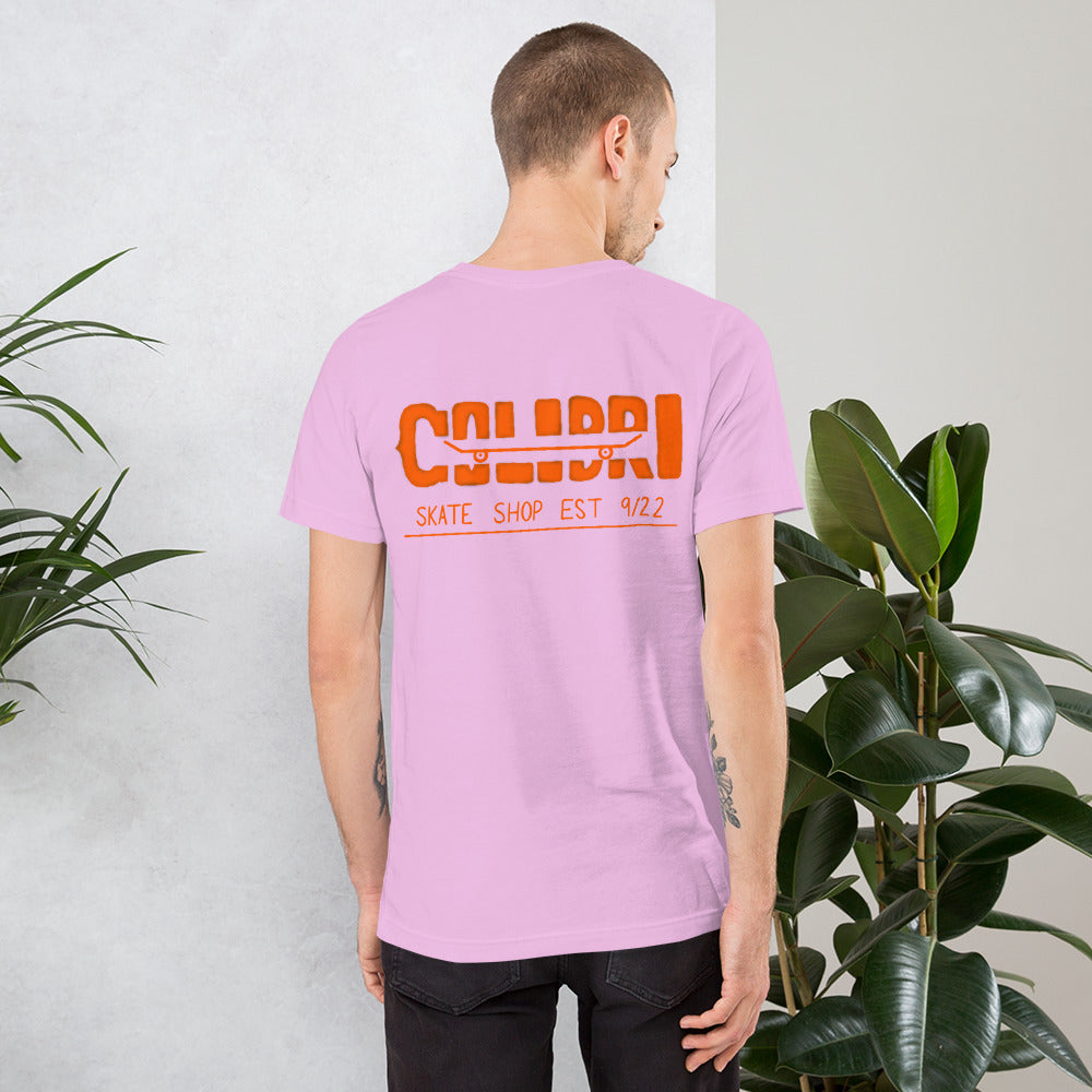 Orange Wheel Tee