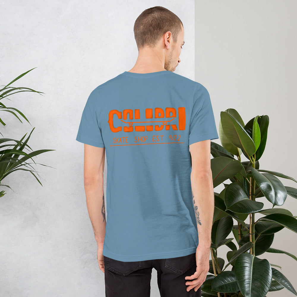 Orange Wheel Tee