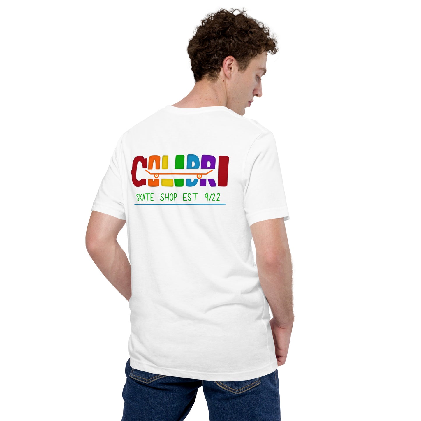 Rainbow Wheels Tee