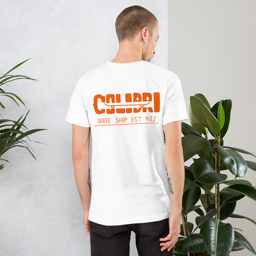 Orange Wheel Tee