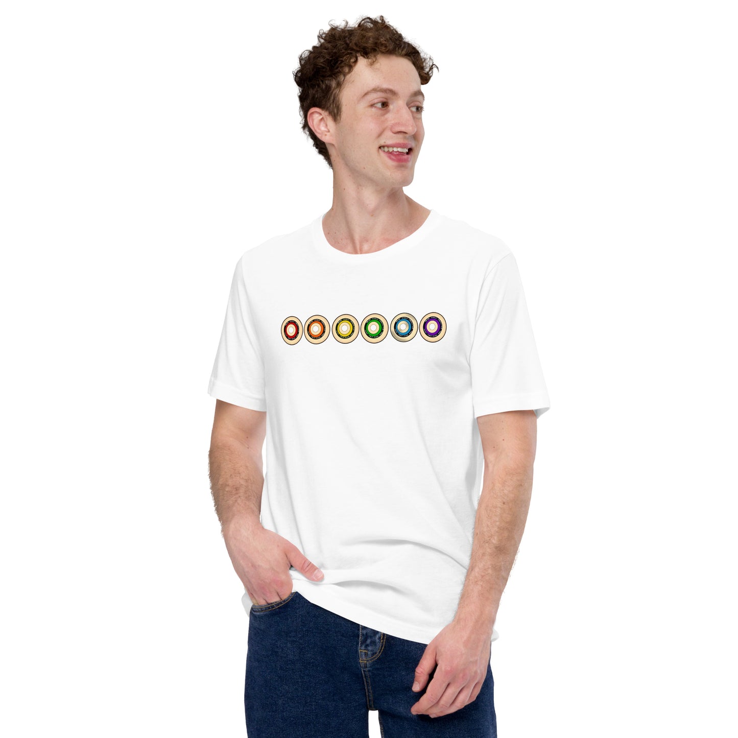 Rainbow Wheels Tee