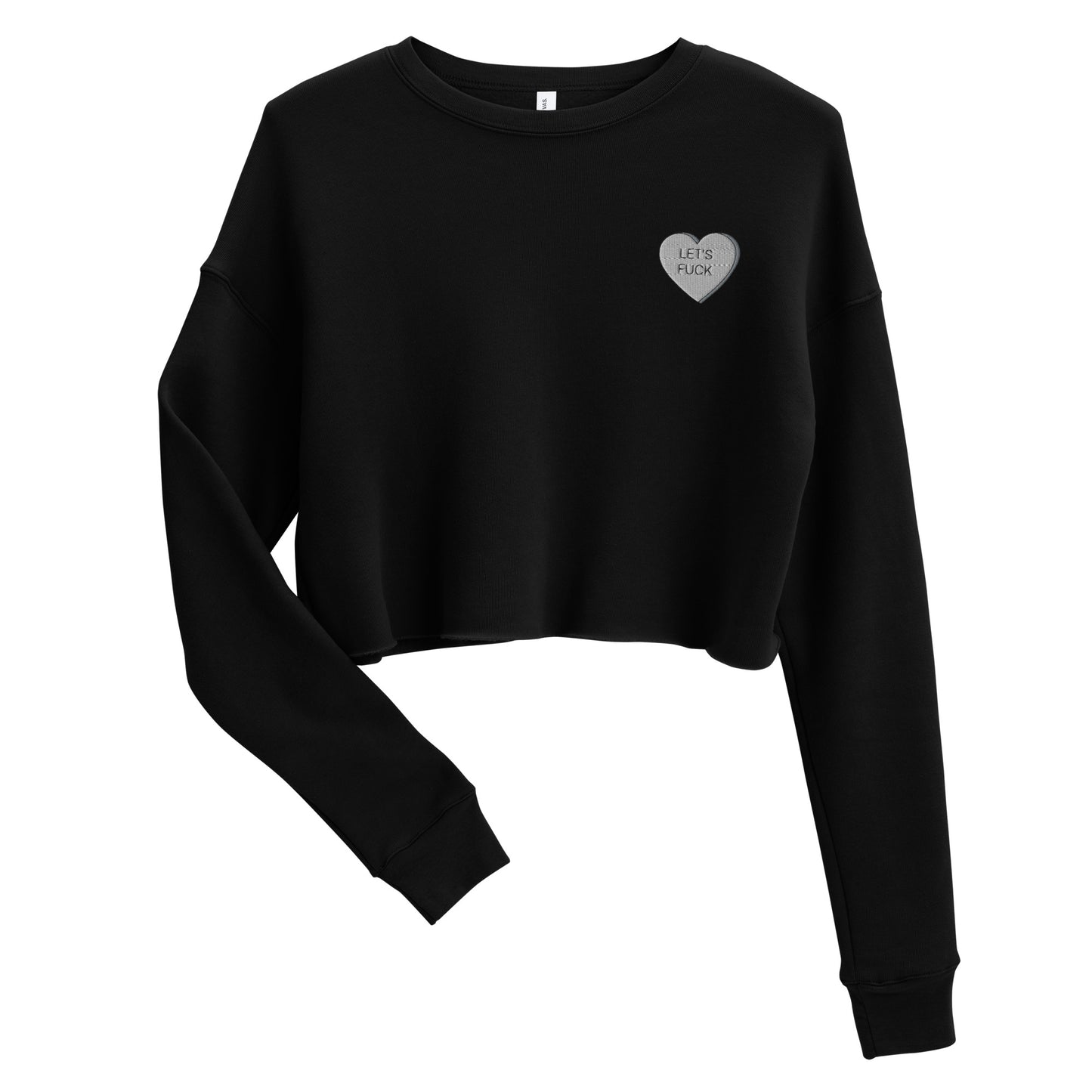 Lets... Crop Sweatshirt