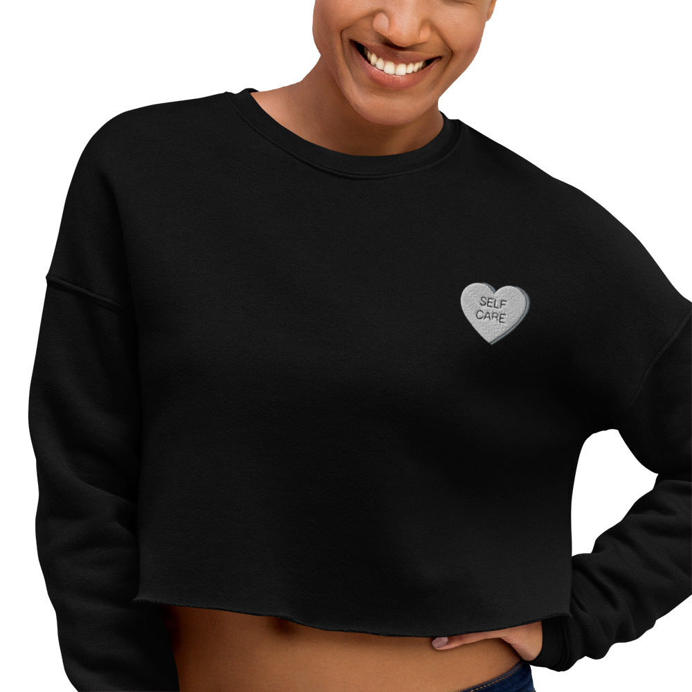 Self Care Crop Sweatshirt