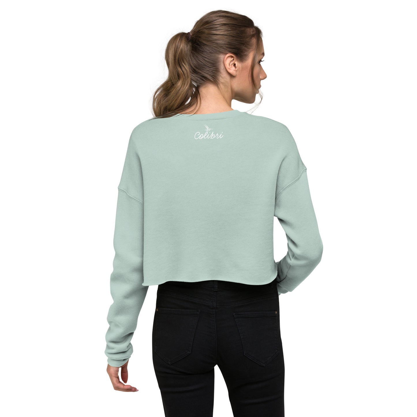 Leave Me Alone Crop Sweatshirt