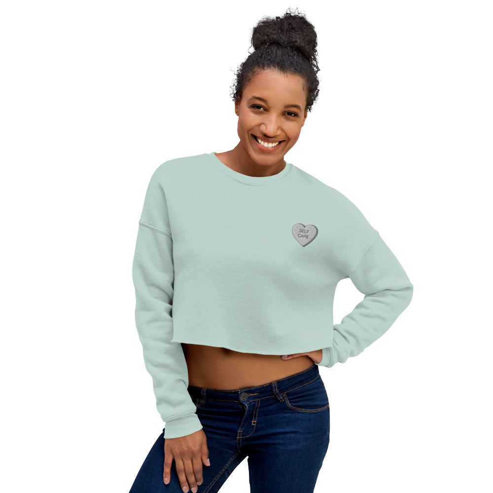 Self Care Crop Sweatshirt