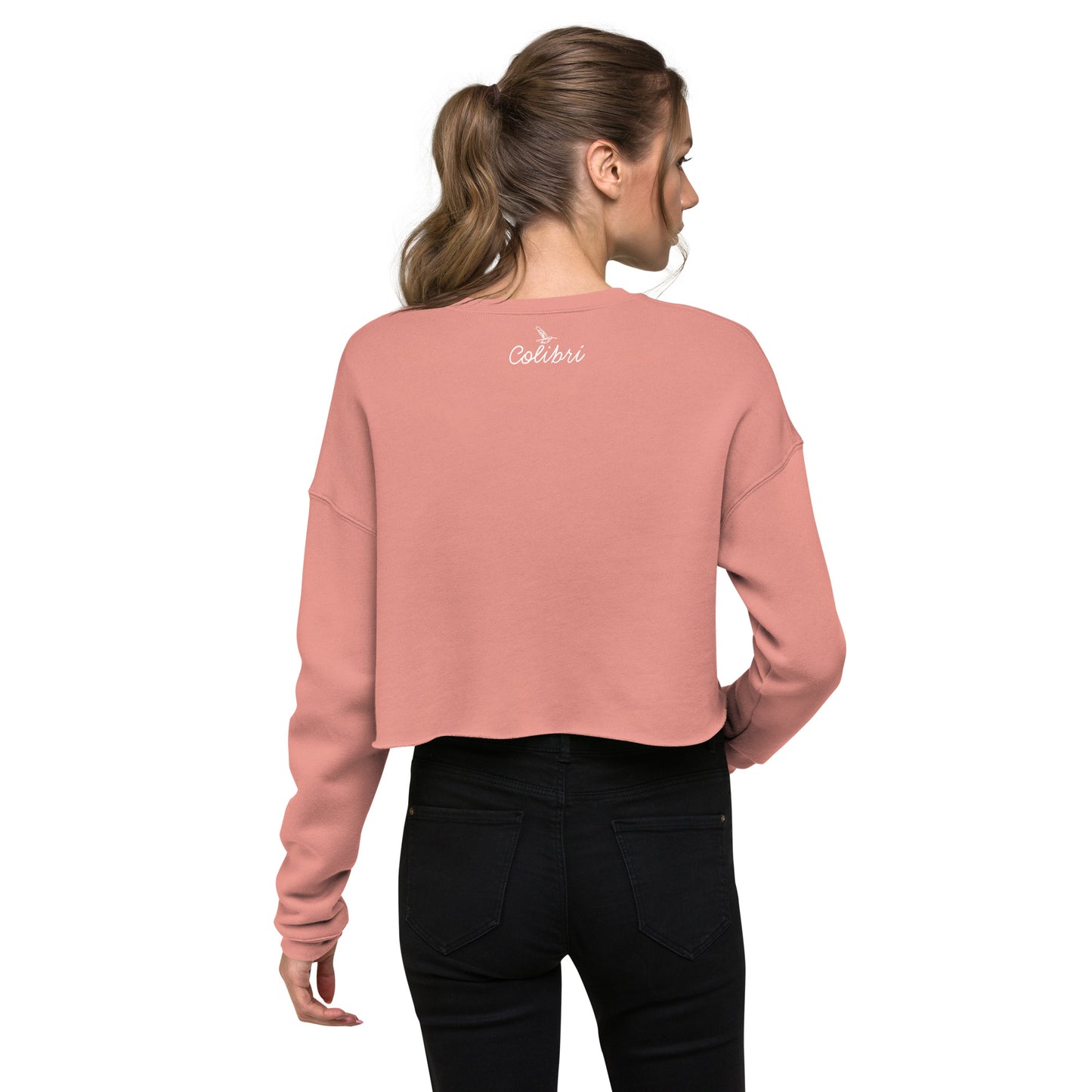 Leave Me Alone Crop Sweatshirt