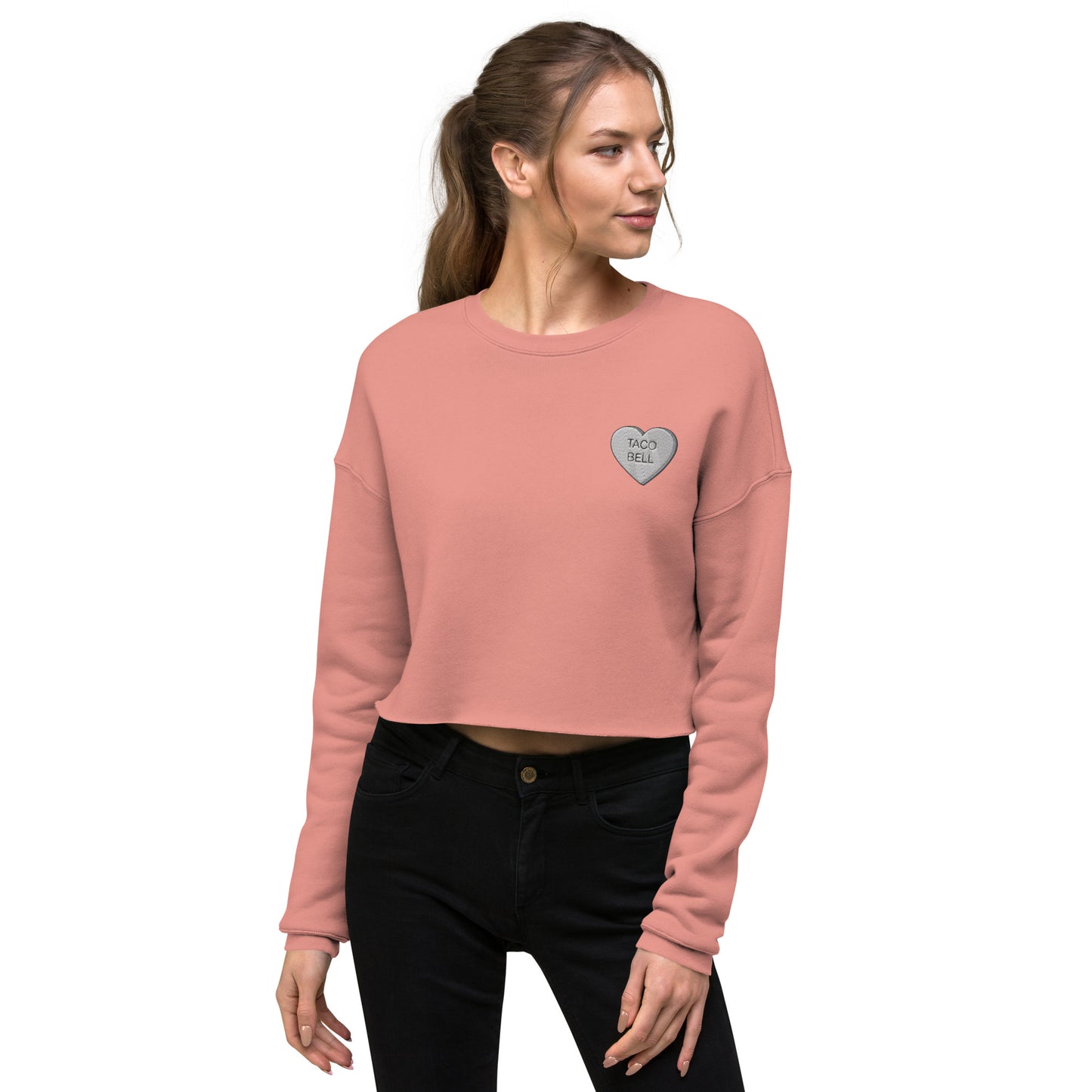 Taco Bell Crop Sweatshirt